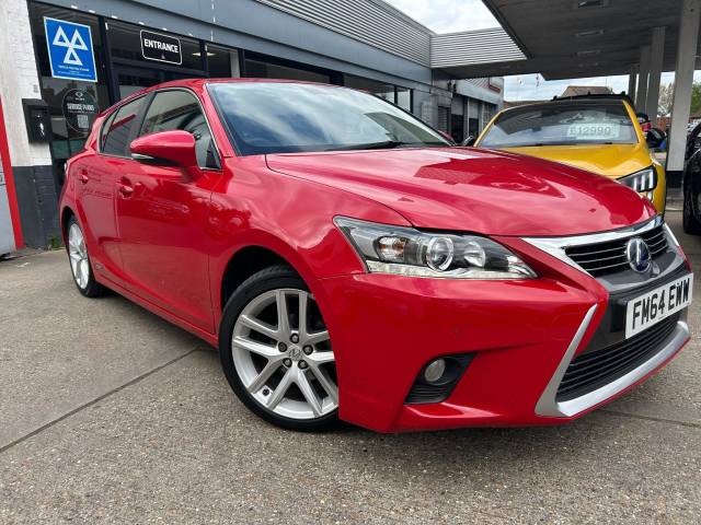 Lexus CT 200h 1.8 Advance 5dr CVT Auto Hatchback Petrol/Electric Hybrid RED
