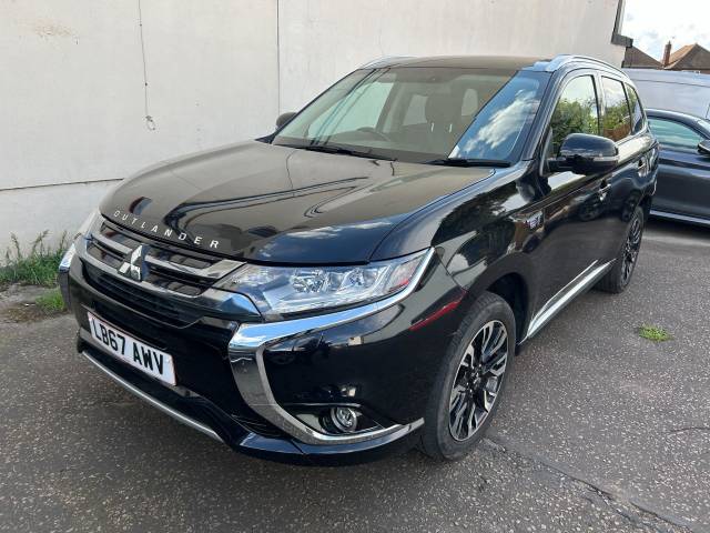 Mitsubishi Outlander 2.0 PHEV GX5h 5dr Auto Estate Petrol / Electric Hybrid BLACK